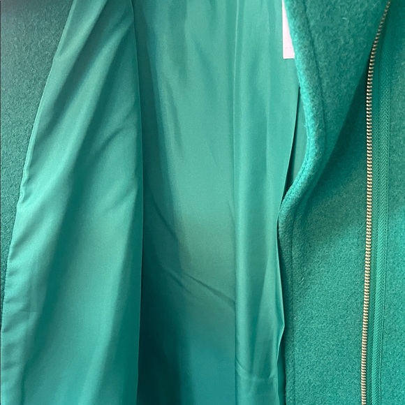 J. Crew Green Women's Coat - Picture 7 of 8